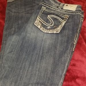 Silver aiko jeans